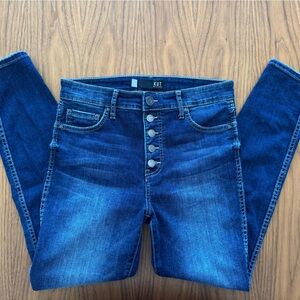 Kut from the Kloth High Rise Dark Blue Jean